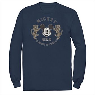 Big & Tall Disney Mickey Mouse Headshot Spirit Of Tiger Tee