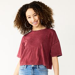 Crop Fit Graphic Tee