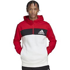 Men's adidas Red Detroit Red Wings Skate Lace AEROREADY Team Pullover Hoodie
