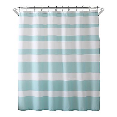 Freshee Antimicrobial Fabric Shower Curtain