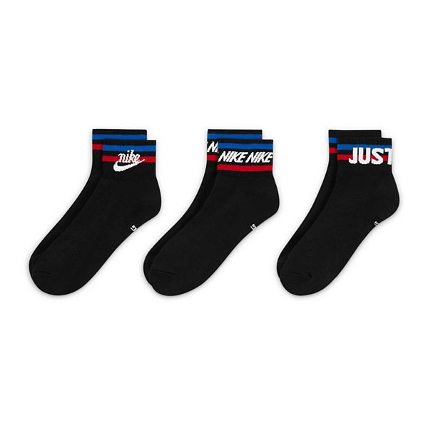 Men's Nike 3-Pack Everyday Essential Ankle Socks