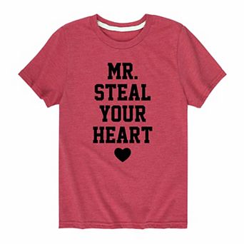 Boys 8-20 Mr. Steal Your Heart Graphic Tee