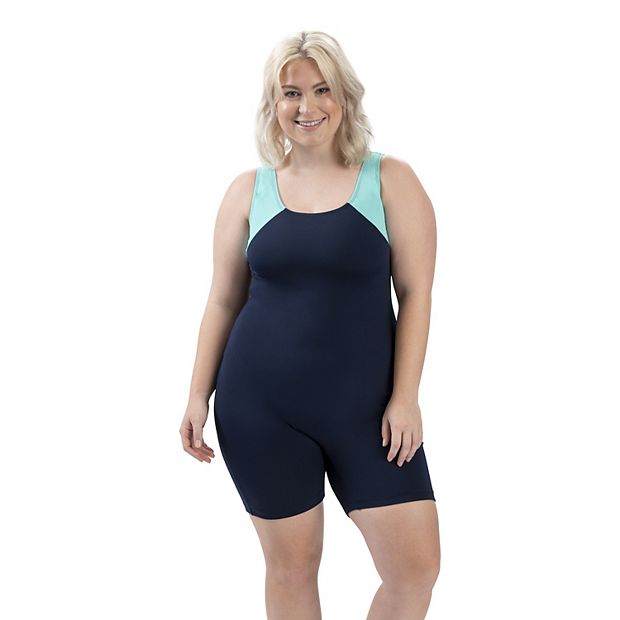 Plus size cheap aquatard swimsuit