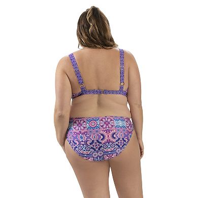 Women's Dolfin Aquashape UPF 50+ Print Twist-Front Bikini Top