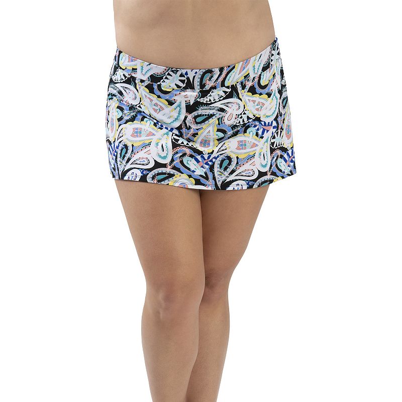 Women's Dolfin Aquashape UPF 50+ Print A-Line Swim Skirt,