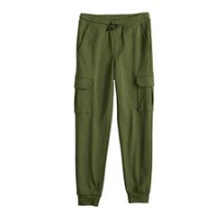 Sonoma Goods For Life Mid Rise Pull-On Utility Jogger Pants Olive Green sz  2 NEW 