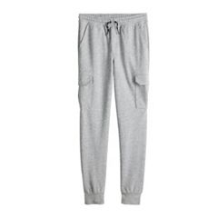 Kids 2-20 Lands' End Sherpa-Lined Jogger Pants in Regular & Husky