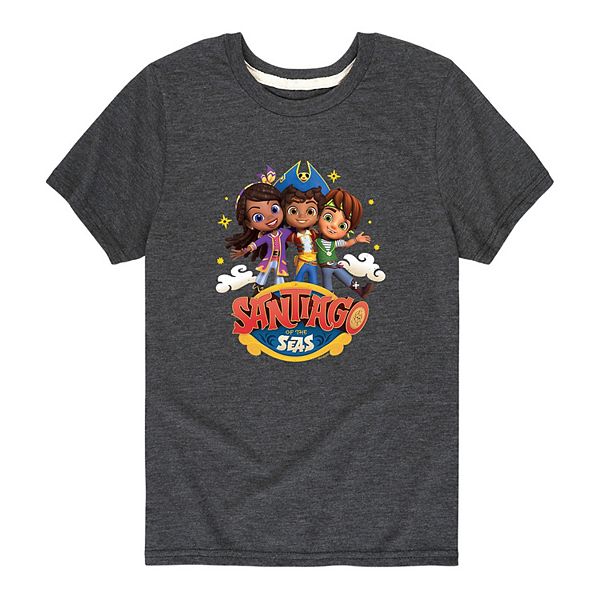 Boys 8-20 Santiago Of The Seas Logo Graphic Tee