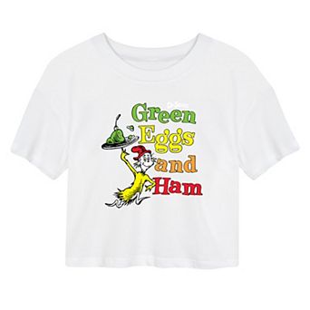 Junior's Dr. Seuss Ham Cropped Tee