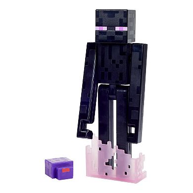 Mattel Minecraft Craft-A-Block Biome Builds Endermen Figure