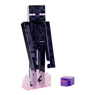 Mattel Minecraft Craft-A-Block Biome Builds Endermen Figure