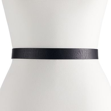 Women's Sonoma Goods For Life Square Buckle Crossover Keeper Loop Belt