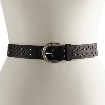 Women's Sonoma Goods For Life® Perforated & Studded Belt