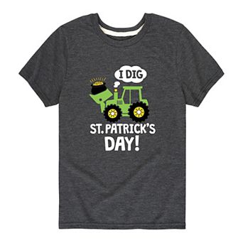 Boys 8-20 I Dig St. Patricks Day Graphic Tee