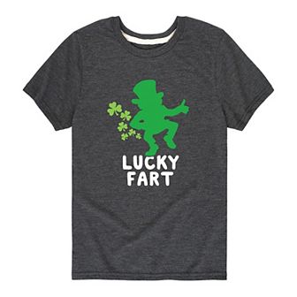Boys 8-20 Lucky Fart St. Patricks Day Graphic Tee