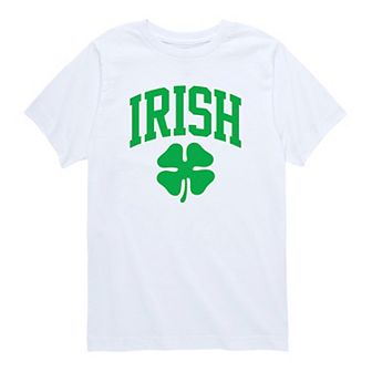 Boys 8-20 Collegiate Irish Graphic Tee