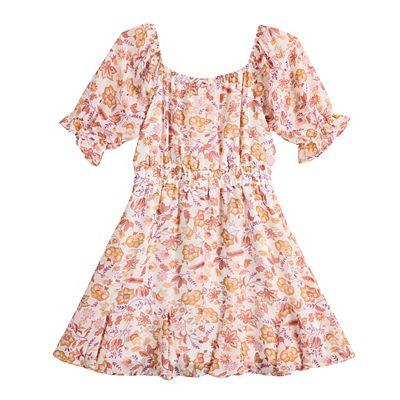 Kohls three pink hearts dress hot sale