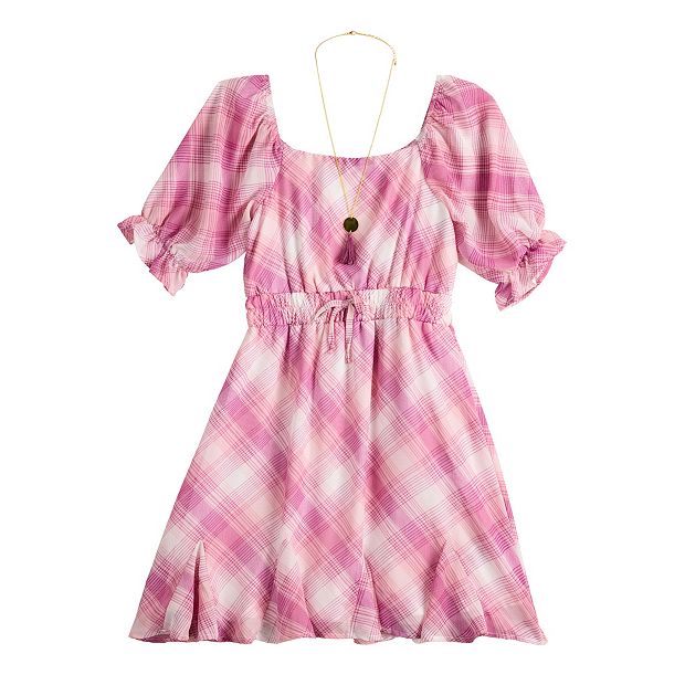 Kohls three outlet pink hearts dress