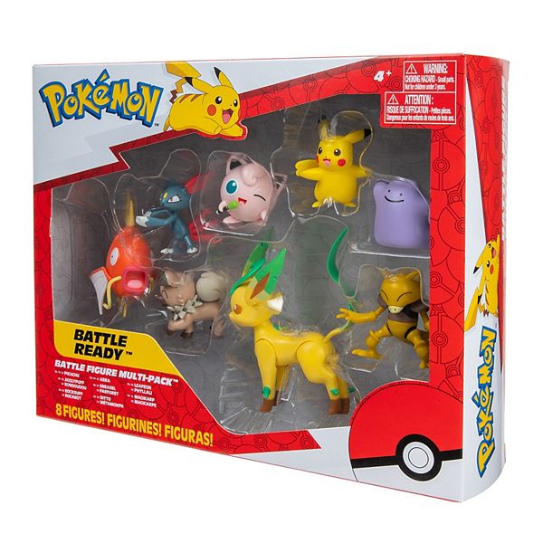 Pokemon Personaggi Giocattolo Set da 8 Battle Figure MultiPack