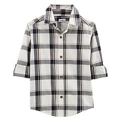 Size:3M-6M 3-6 Months Blue Hatley Baby Boys Button Down Shirt Clever Fox 400 
