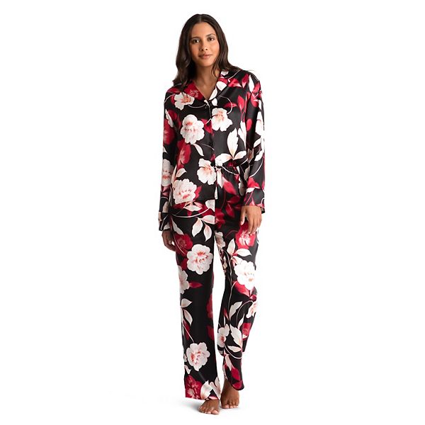 Luisaviaroma Women Clothing Loungewear Pajamas The London Silk Satin Pajama Pants 