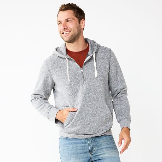 Kohls mens discount quarter zip sweater