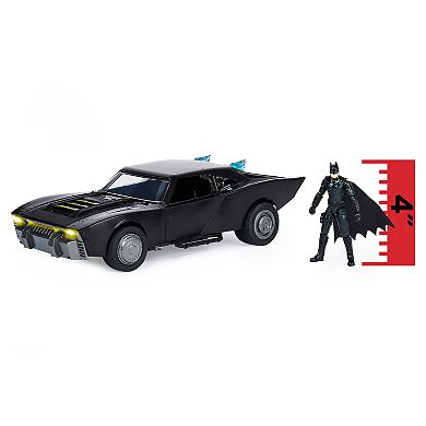 Spin Master DC Comics Batman Batmobile with 4” Batman Figure