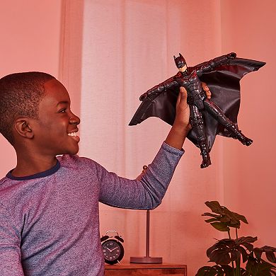 Spin Master DC Comics Batman 12-inch Wingsuit Action Figure with Lights and Phrases