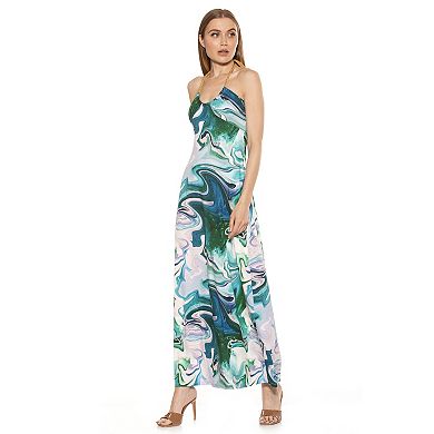 Women's ALEXIA ADMOR Selena Scoopneck Maxi Dress