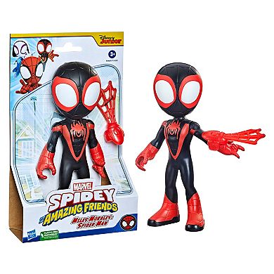 Marvel Spidey and His Amazing Friends Supersized Miles Morales: Spider-Man Action Figure by Hasbro