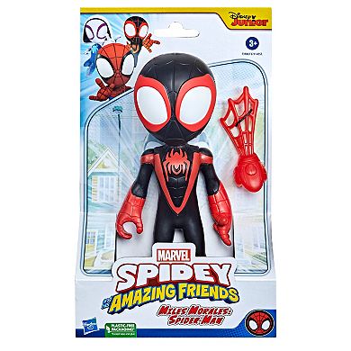Marvel Spidey and His Amazing Friends Supersized Miles Morales: Spider-Man Action Figure by Hasbro