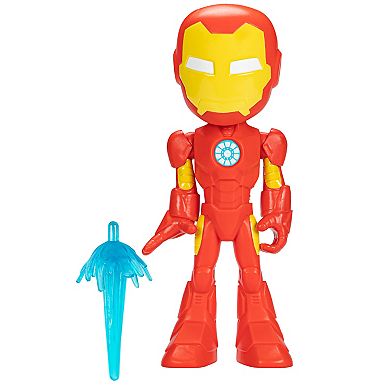 Marvel Spidey and His Amazing Friends Supersized Iron Man Action Figure by Hasbro