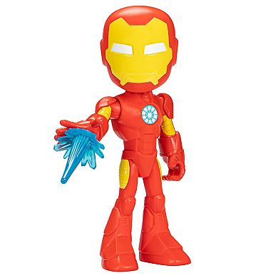 Marvel Spidey and His Amazing Friends Supersized Iron Man Action Figure by Hasbro