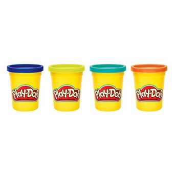 Play-Doh 4-Pack of Wild Non-Toxic Colors 4-Ounce Cans