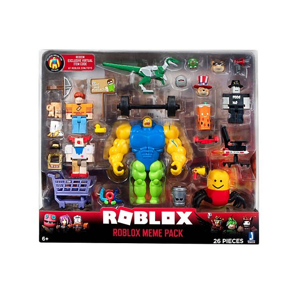  Roblox Action Collection - Meme Pack Playset Includes