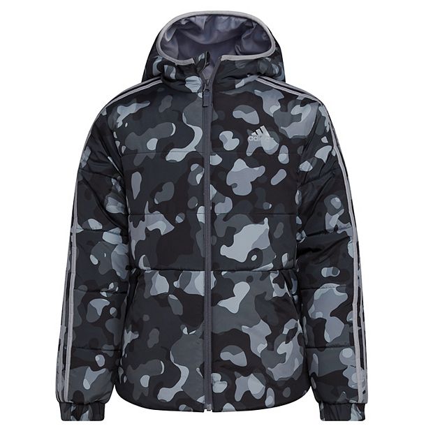 Adidas black camo clearance jacket