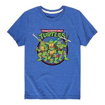 Boys 8-20 TMNT Manhole Music Graphic Tee