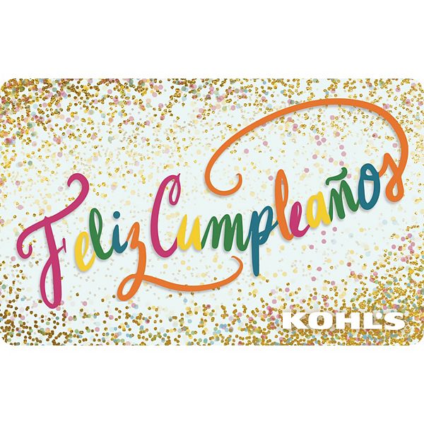 Feliz Cumpleaños Gift Card