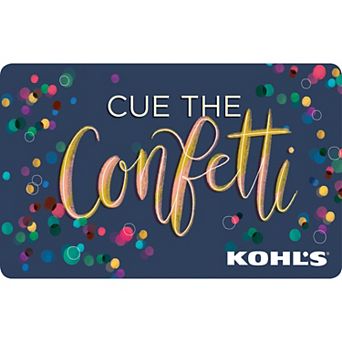 Cue The Confetti Gift Card