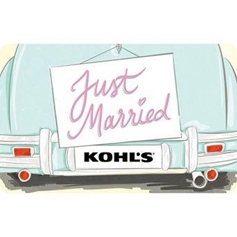 Just Married Gift Card