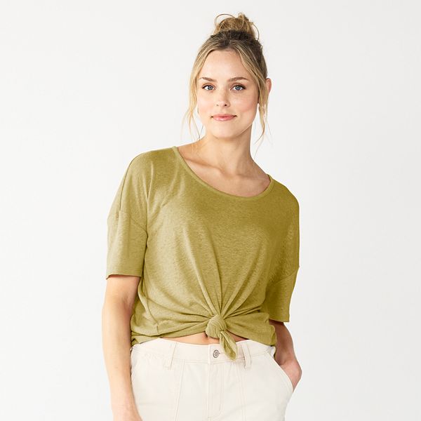 Women's Sonoma Goods For Life® Relaxed Scoopneck Tee