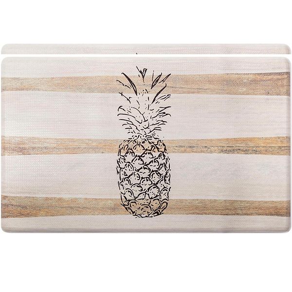 SoHome Cozy Living Pineapple Kitchen Mat