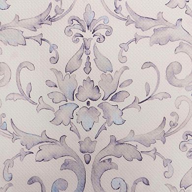 SoHome Cozy Living Watercolor Damask Kitchen Mat
