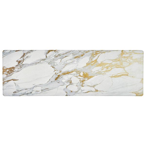 SoHome Cozy Living Modern Marble Kitchen Mat