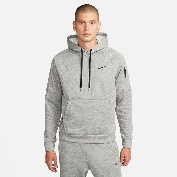 ★★Nike★★ Therma Fit Pullover Fitness Hoodie M Dark Grey Big & Tall Nike Therma-FIT Pullover Fitness Hoodie