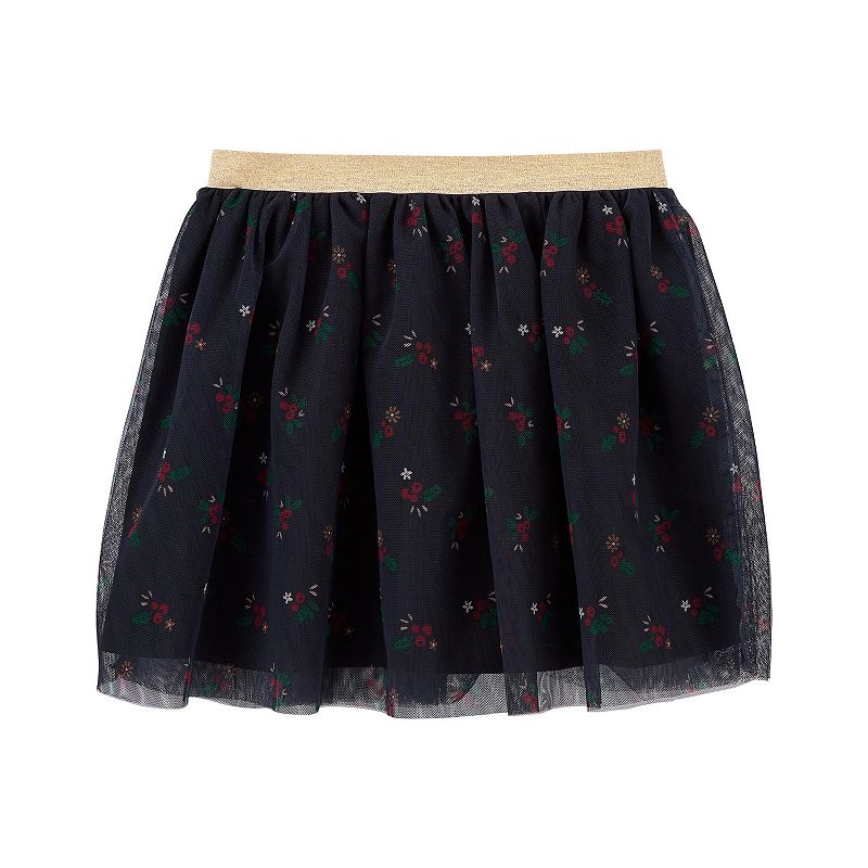 Girls 4-6x Carters Tutu Skirt, Girls, Size: 5, Red Black