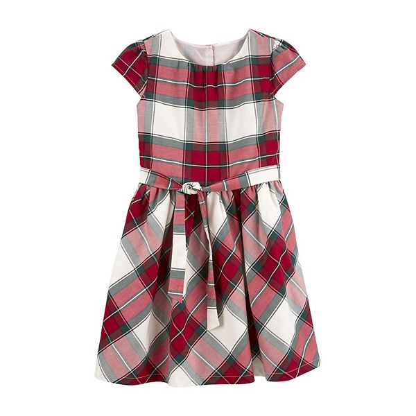 Kohls plaid hot sale dress