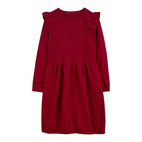 Kohls girls 2025 red dress