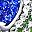 Silver Tone Blue