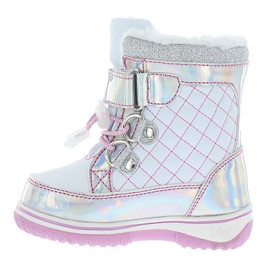 totes Galactica Toddler Girls' Waterproof Snow Boots